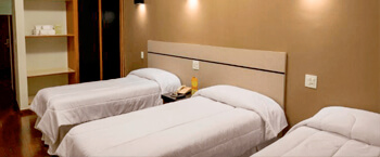 Quarto duplo - Hotel Serrano - Hotel Juiz de Fora